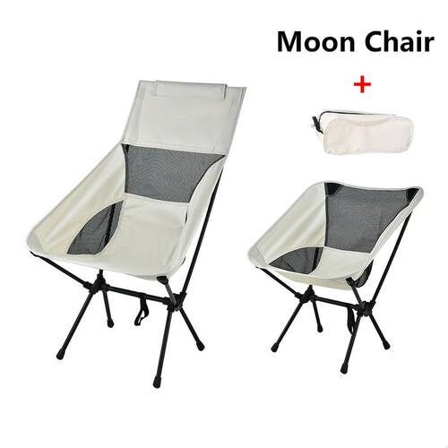 Outdoor Folding Chair Portable Art Space Backrest Camping Ma
