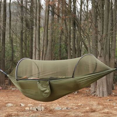 Outdoor Camping Hammock 2 Person Mosquito Net Camping Hammoc