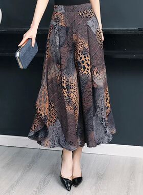 2024 New Summer Wide Leg Pants Women High Quality Loose Bohe