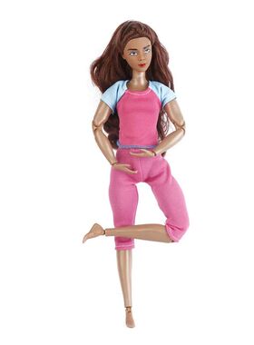 Doll Yoga Sport Figure Mini Wear Clothes DIY Kids Toys Fast