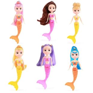Doll Items Kawaii Toys Mermaid Miniature Kids Mini Fre