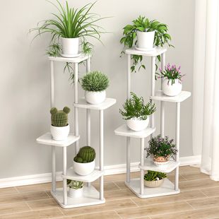 Plant Stand and Flower Stand Wooden Shelf 5/6/8Layers Displa