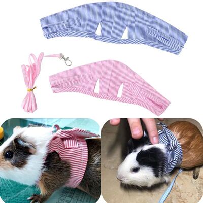 Guinea Pig Harness Vest Leash Set for Small Pet Hamster Ferr