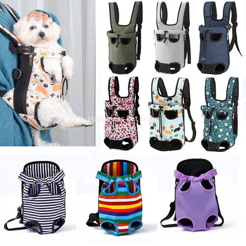 Pet Cat Dog Carrier Backpack Mesh Camouflage Outdoor Travel