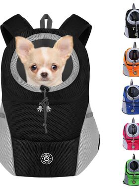 Pet Backpack Portable Portable dog Double Shoulder bag  Outd