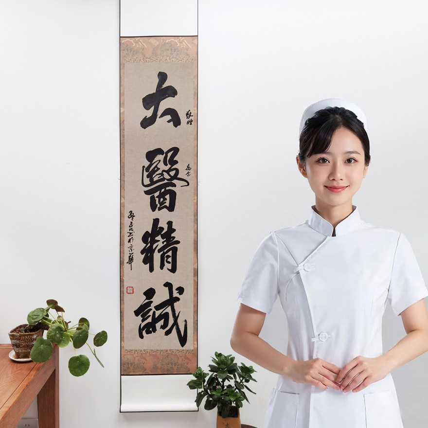 高档医生锦旗大医精诚定制定做感谢医生医护人员赠送医院美容院