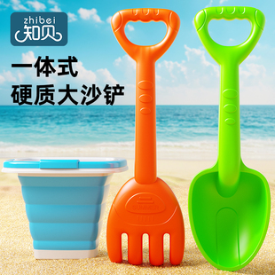 儿童沙滩玩具挖沙工具铲子折叠桶玩沙子沙土赶海套装宝宝海边玩水