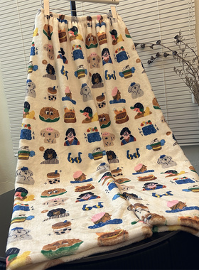 加长版高个子170cm睡裤女珊瑚绒秋冬季宽松遛弯裤加绒加厚家居裤