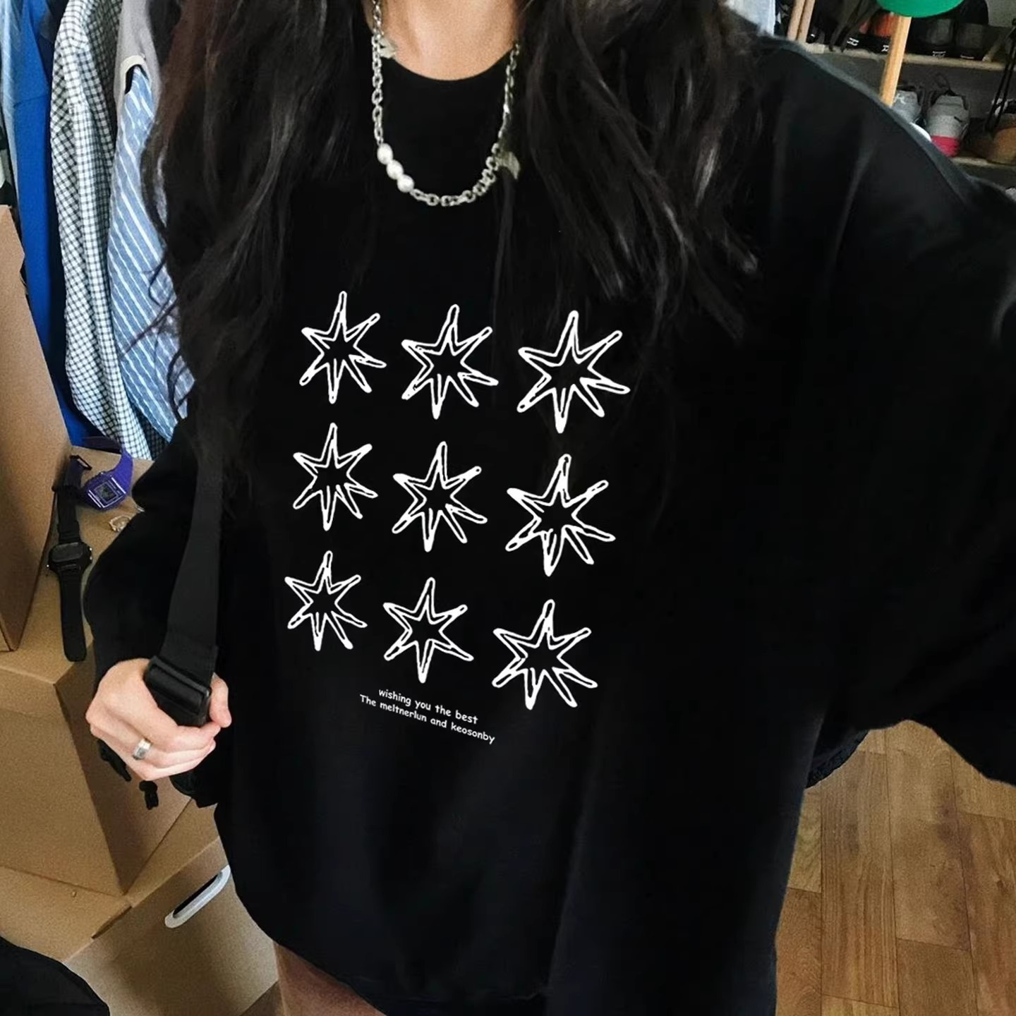 早秋长袖t恤女情侣装上衣百搭