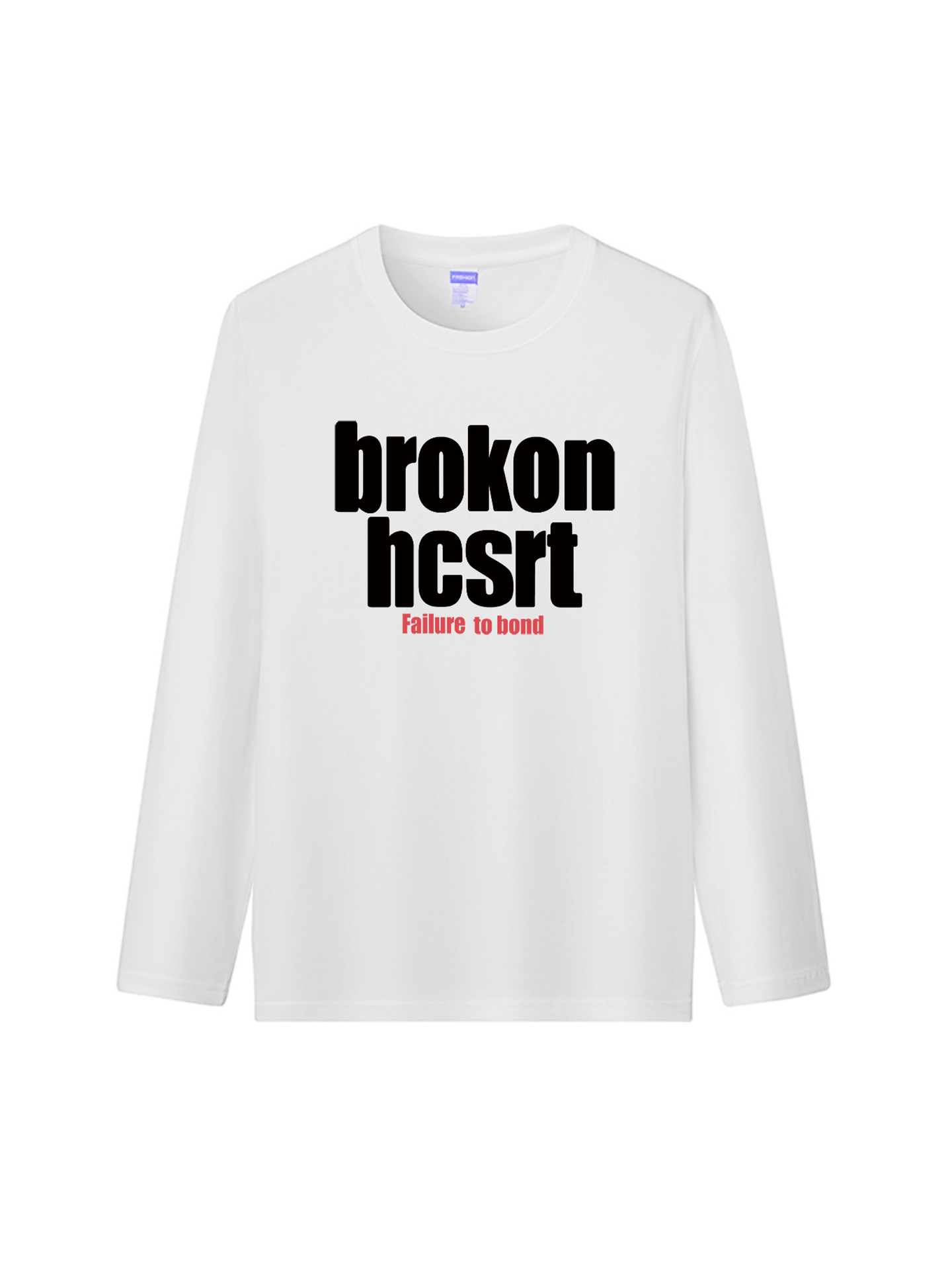 American Retro Trendy Brand Pure Cotton Long-Sleeve T-Shirt for Women, Loose and Lazy Style with a Unique Design, Niche Autumn Top, Couple's Outfit