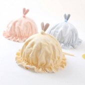 可爱超萌女宝宝婴幼儿新生儿胎帽男纯棉 薄款 婴儿帽子秋冬款 春秋季