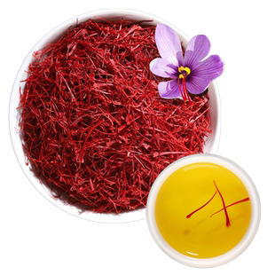 藏红花正品特级臧红花官方旗舰店正宗伊朗西红花中药材泡水喝红花