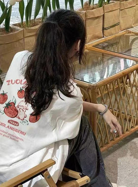 纯棉欧货白色短袖t恤女2023年