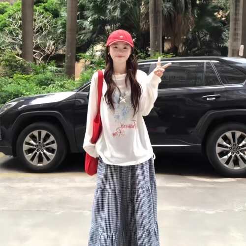 白色薄款防晒T恤女夏季