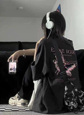 蝴蝶短袖t恤女新款爆款夏季设计