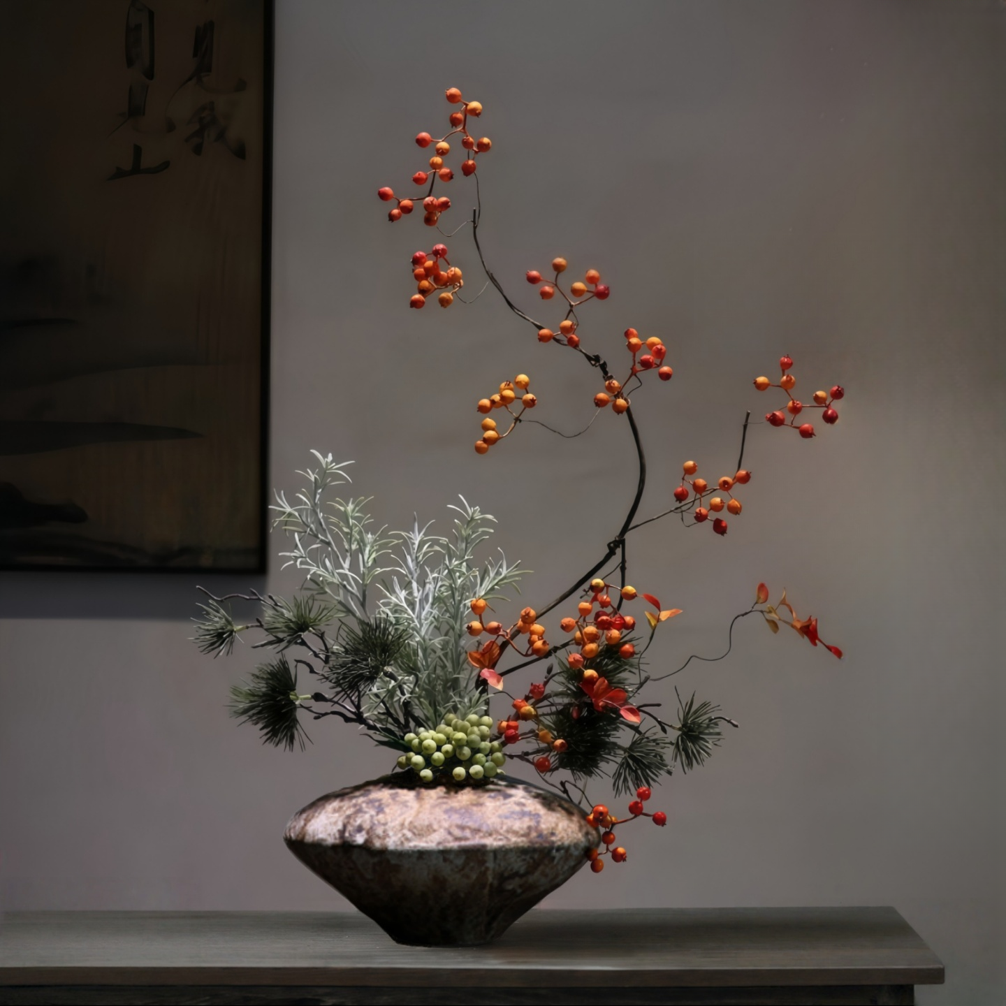 中式侘寂风陶瓷花瓶宋代美学摆件民宿酒店玄关高级复古水培装饰品,家居饰品,花瓶,淘宝优惠券,粉丝福利购,淘宝优惠卷