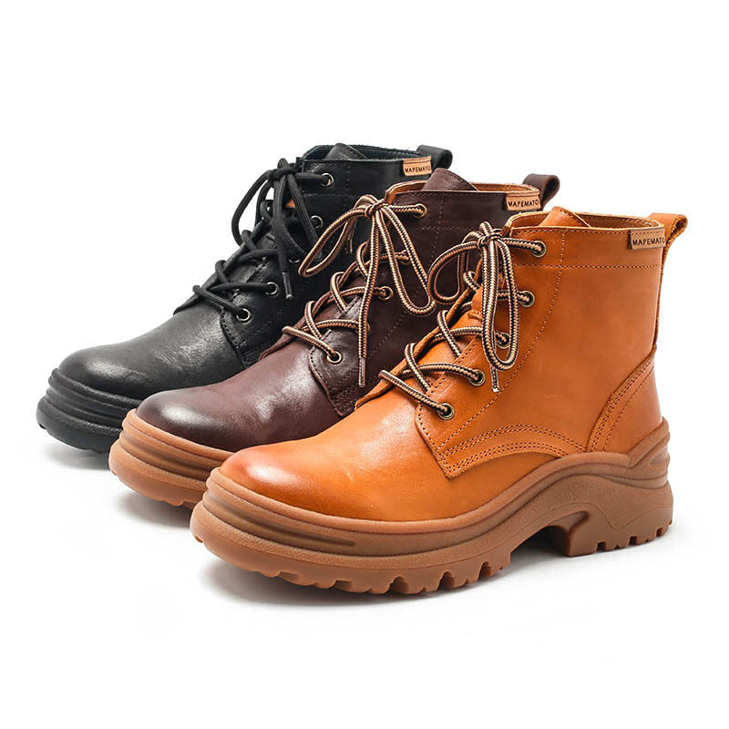 低跟厚底平底马丁靴加绒保暖短筒靴广州女靴子玛菲玛图一件,女鞋,马丁靴,淘宝优惠券,粉丝福利购,淘宝优惠卷