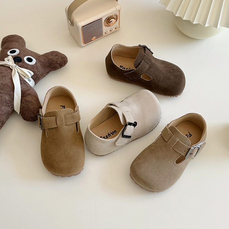 儿童勃肯鞋2026春秋季新款韩版女童时尚小皮鞋男童复古豆豆鞋单鞋,童鞋/婴儿鞋/亲子鞋,皮鞋,淘宝优惠券,粉丝福利购,淘宝优惠卷