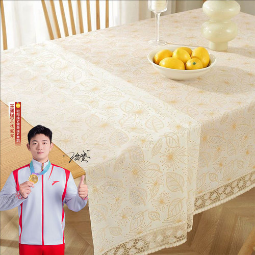 防水防烫桌布蕾丝北欧