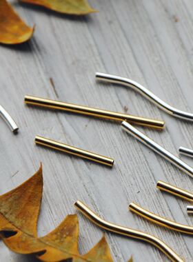 diy电镀耳环项链手工弯管