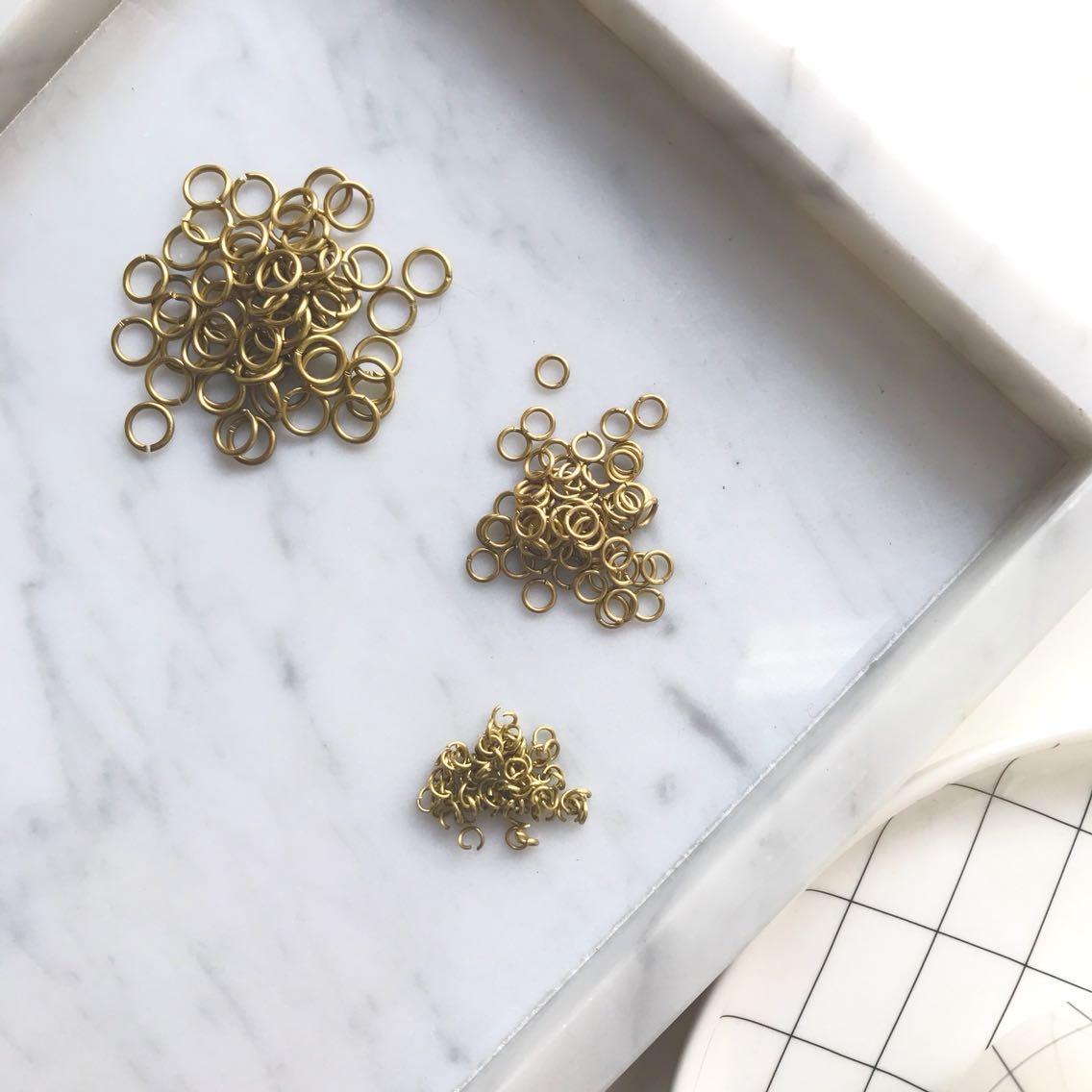 diy黄铜手工饰品开口圈