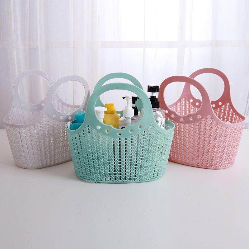 洗澡篮子宿舍手提塑料收纳篮卫生间洗漱学生洗漱筐编织家用筐镂空,收纳整理,其他收纳篮,淘宝优惠券,粉丝福利购,淘宝优惠卷