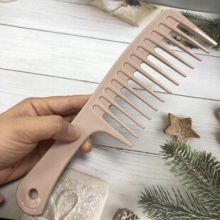 大号卷发梳宽齿梳子大齿梳易梳理梳子家用美发梳大骨梳顺发按摩梳