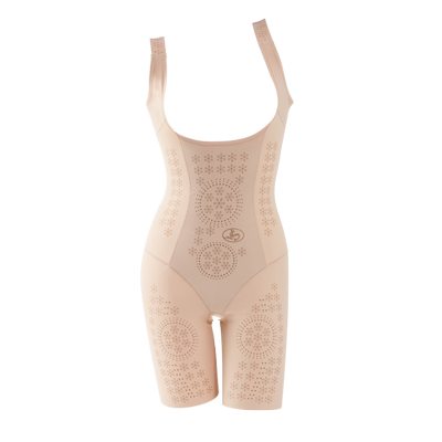 纤妍专柜同款女士塑身衣连体美体塑形衣束身收腹衣提臀美腿薄透气