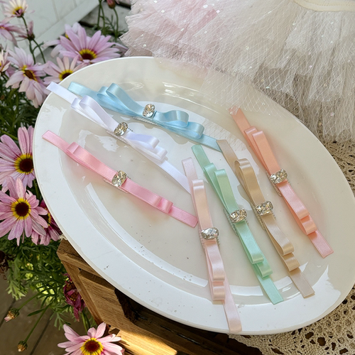 宠物发夹碎发宠物bb夹蝴蝶结发夹饰品猫咪头饰马尔济斯比熊