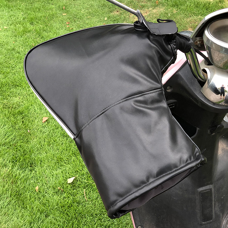 加厚电动车手把套加绒骑车手套冬季防寒挡风防滑摩托车手把套护手