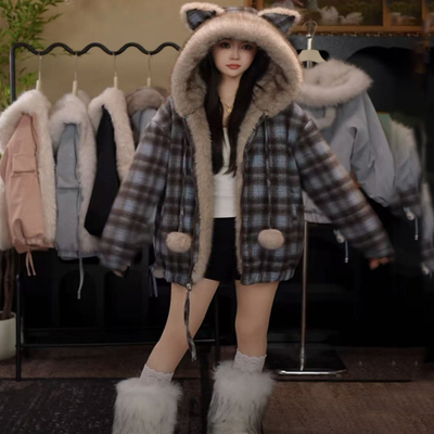 奥多生同款两面穿海宁高档女装洋气环保毛皮草中长款零下20度可穿