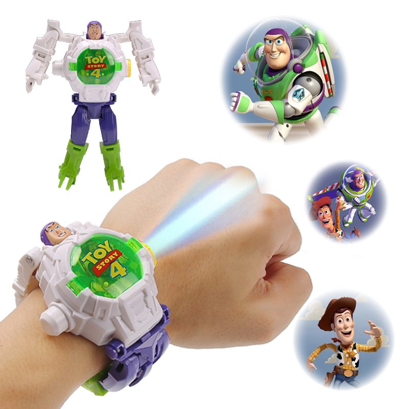 巴斯光年投影手表变身机器人