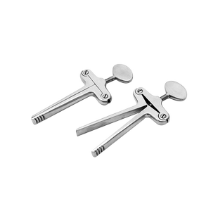 双鹿不锈钢丁字式开口器医用牙科口腔急救张口训练器撑开器开口