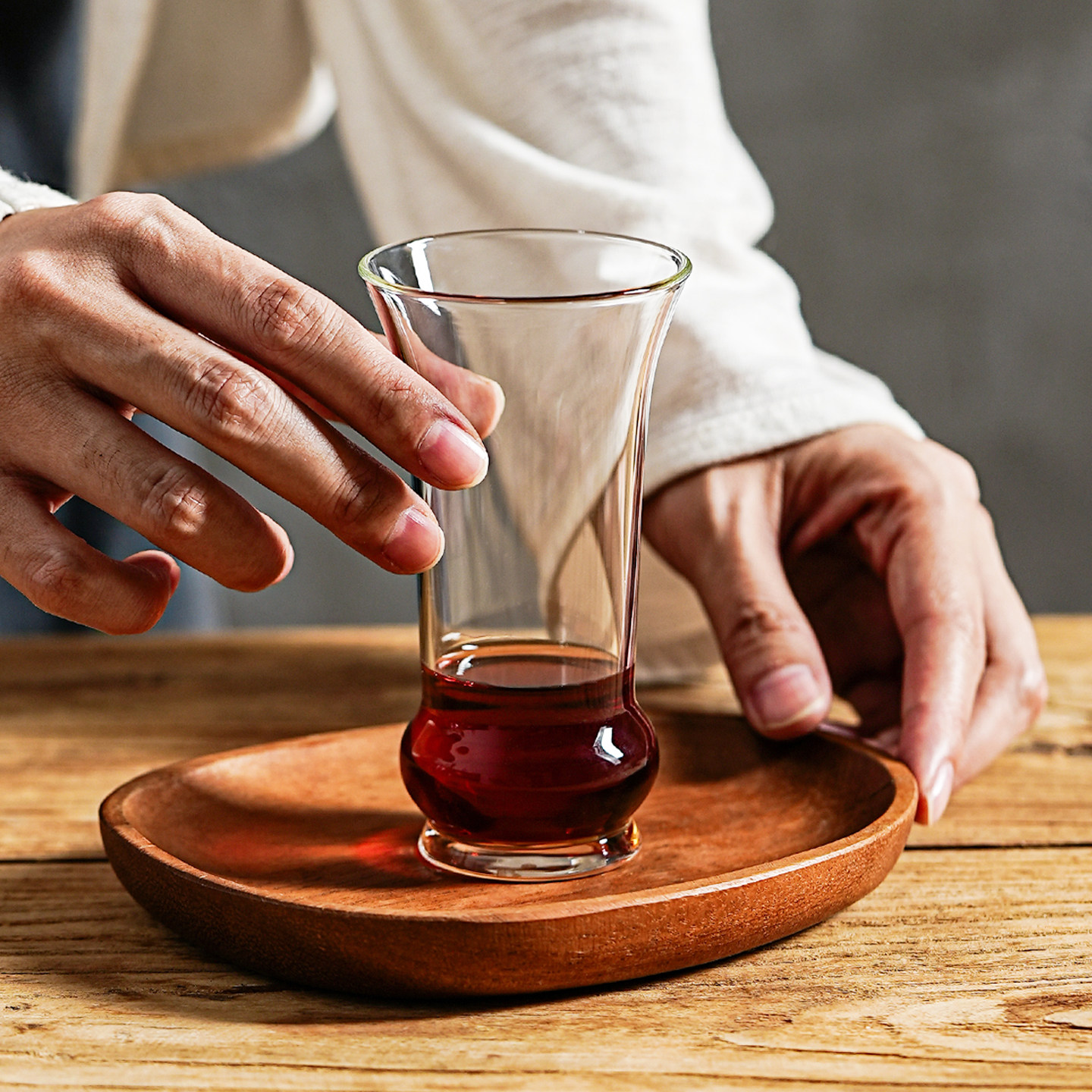 透明高硼硅玻璃品鉴杯手冲咖啡闻香分享杯小众白酒高档洋酒干邑杯