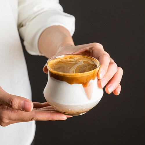 巢牧dirty杯简约拿铁拉花咖啡杯