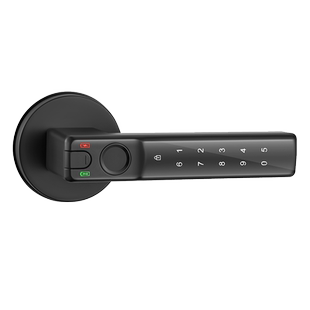 室内指纹锁家用木门通用型智能办公室卧室球形执手密码电子锁