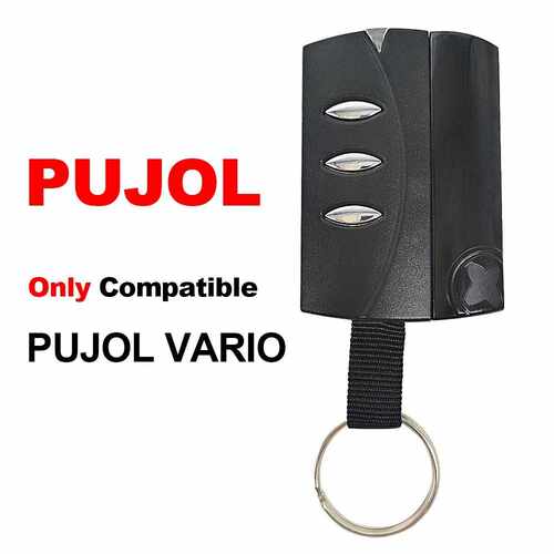 车库门遥控器PUJOL 433,92mhz滚动码仅与PUJOL VALIO黑色遥控兼容