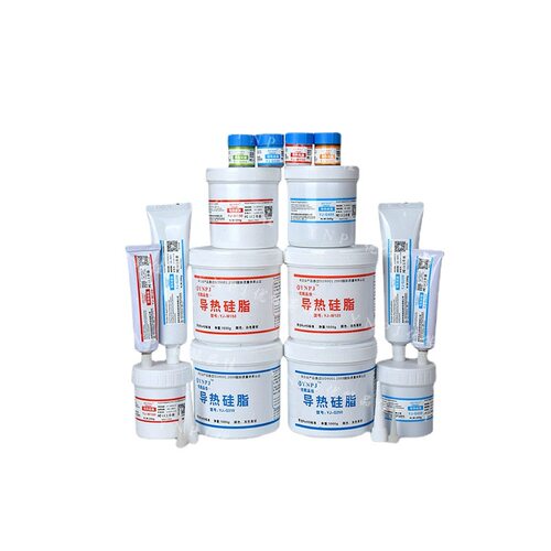 耐高温白/灰导热硅脂硅cpu散热膏led导热膏硅胶导热系数1.0-5.2