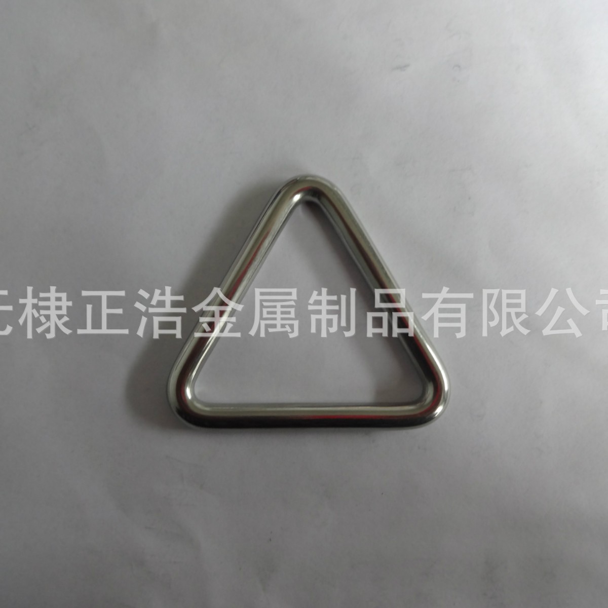 正浩金属生产销售不锈钢三角环  圆环  套环 游艇五金配件 不锈钢图片