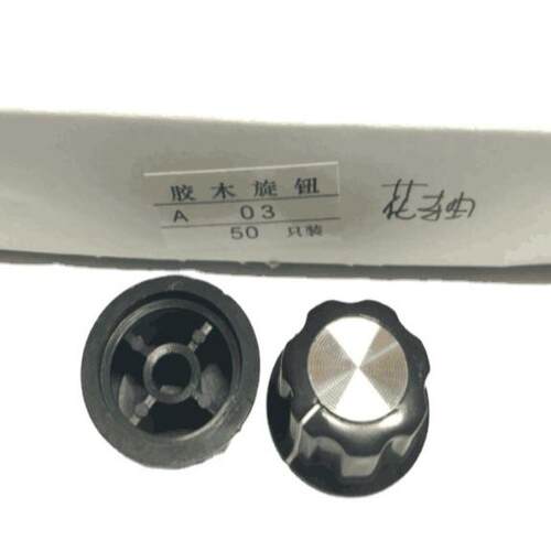 电位器塑料旋钮帽MF-A03梅花内孔6mm WH148 WH138 RS25 RS26 EC12
