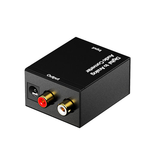 数字转模拟音频同轴转换器光纤转模拟spdif转莲花 ps5解码器