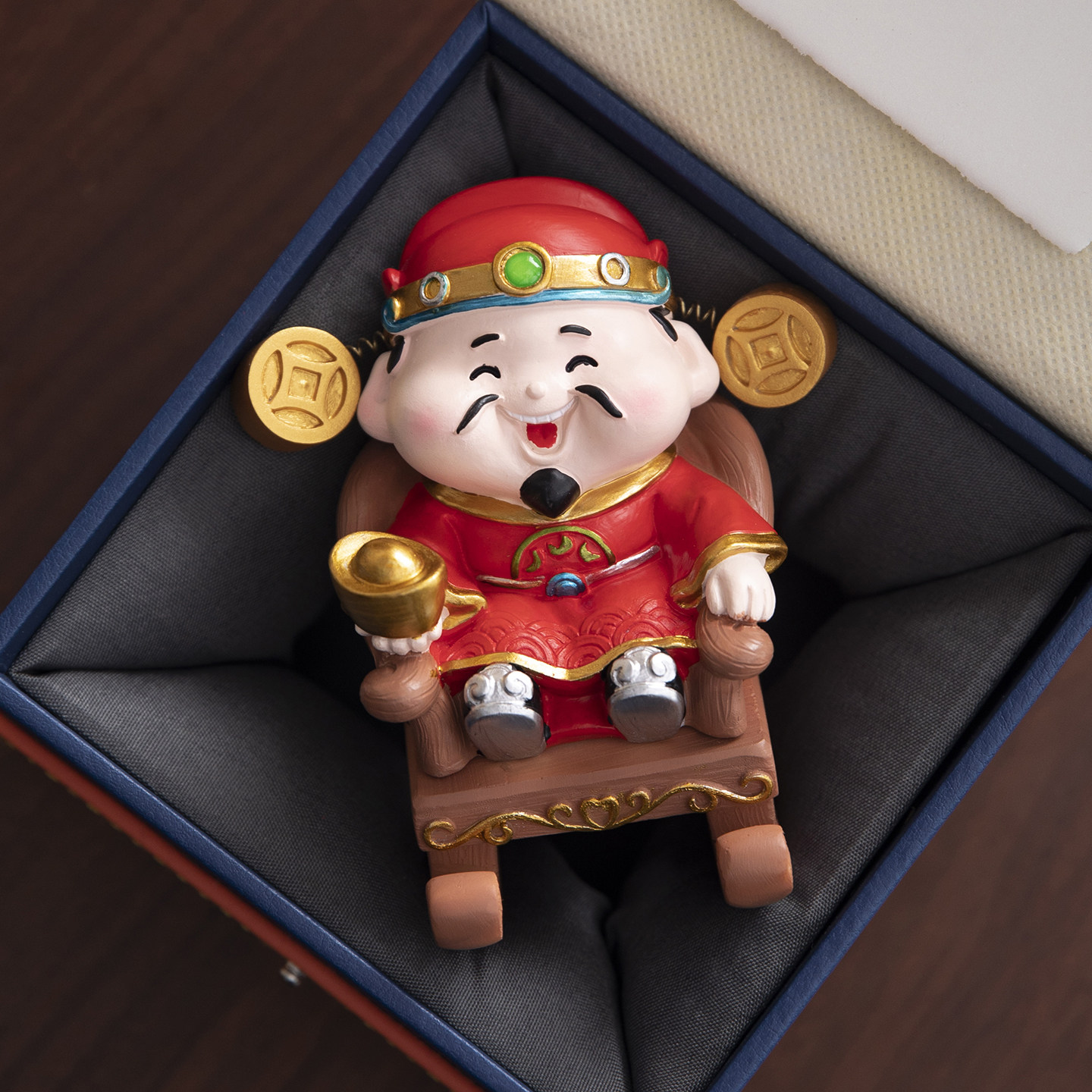 创意财神爷文创小礼品公司商务活动年会送客户老外伴手礼生日礼物