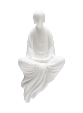 摆件无相小僧沙弥景观装饰木头