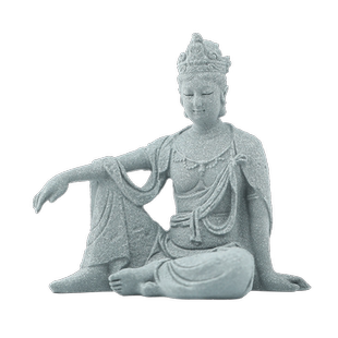 景观僧佛像小摆件花卉园艺盆景假山微景观鱼缸造景佛陀装饰工艺品