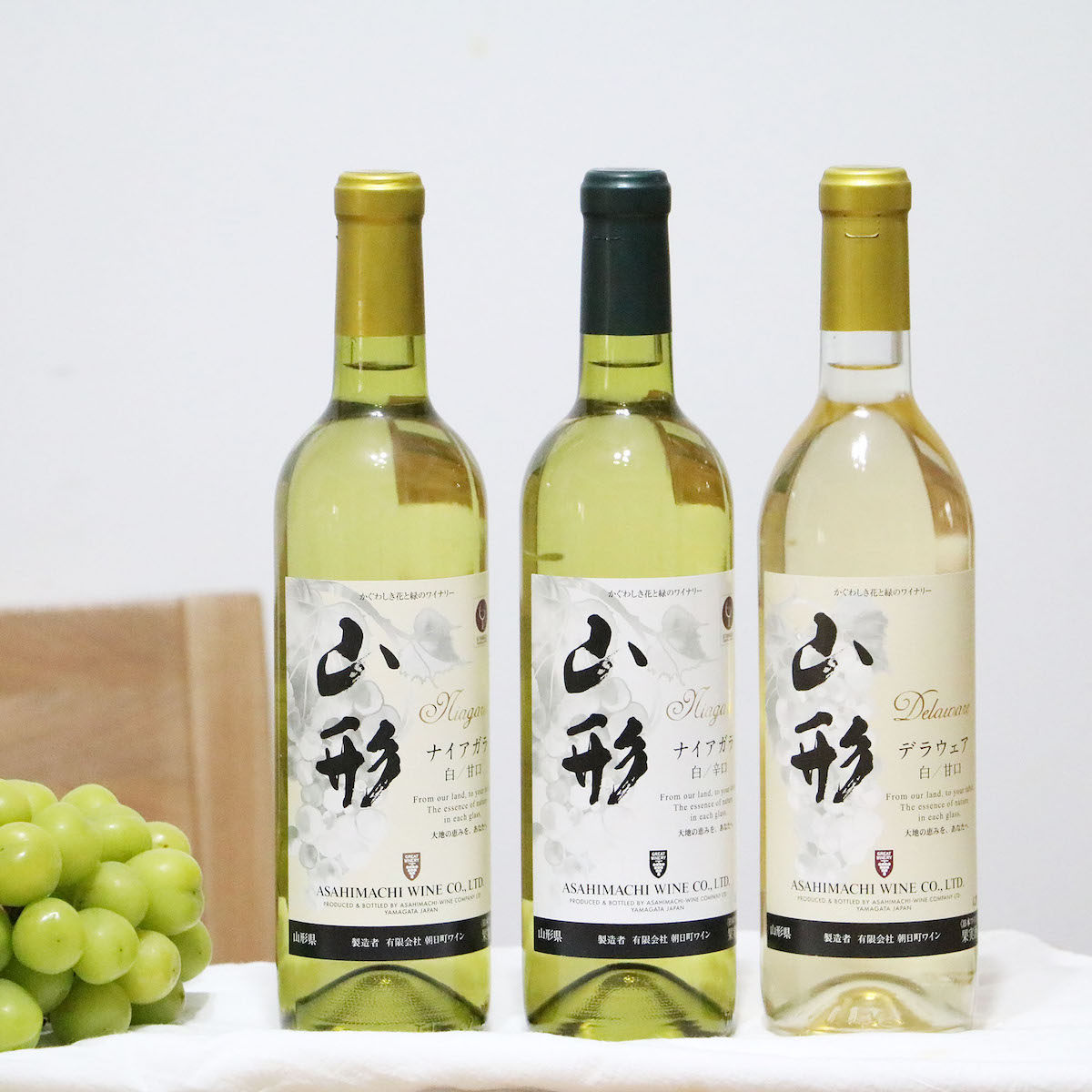 惊艳的日本葡萄酒 | 进口山形尼亚加拉特拉华干白甜白葡萄酒720ml