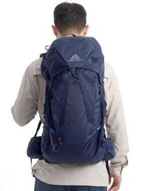 格里高利Gregory  Zulu 探迹轻量化户外登山双肩背包热卖45火山黑