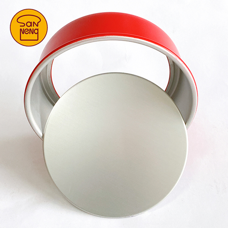 三能蛋糕模6寸圆形活底阳极