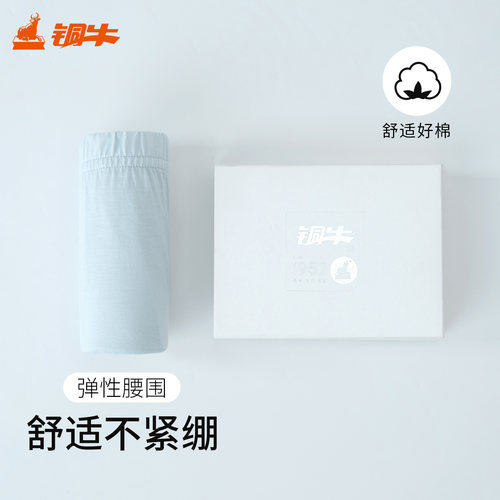 120支汗布铜牛纯棉男小平脚裤