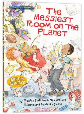 成长全知道：地球上最乱的房间 Social Studies Connects : The Messiest Room on the Planet英语读物 美国原版 社会交往大奖童书