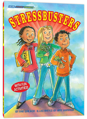 成长全知道：压力舒缓小店 Social Studies Connects : Stressbusters英语读物 美国原版 适应能力 经济意识 社会竞争力 大奖童书